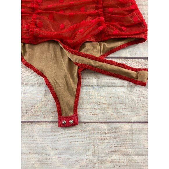 Marjorelle Revolve Women's Red Wyn Bodysuit One Piece - Small - Picture 13 of 15